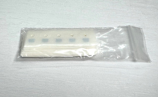 Double Sided Adhesive Collars- 0.5" - 100 collars per bag