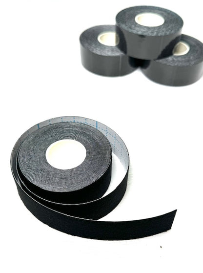 1" Wide Black Kinesiology Tape