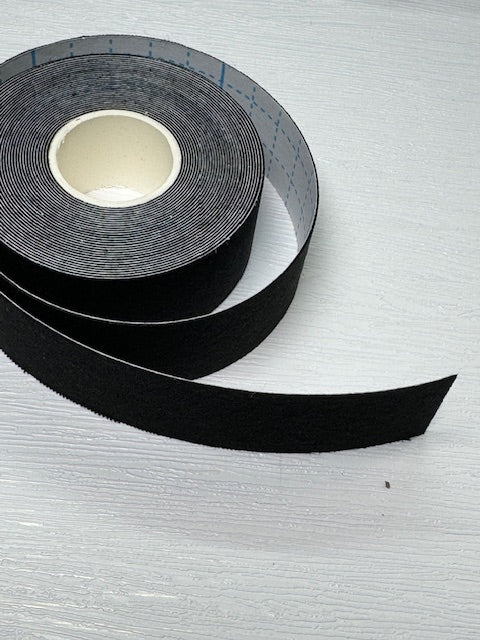 1" Wide Black Kinesiology Tape