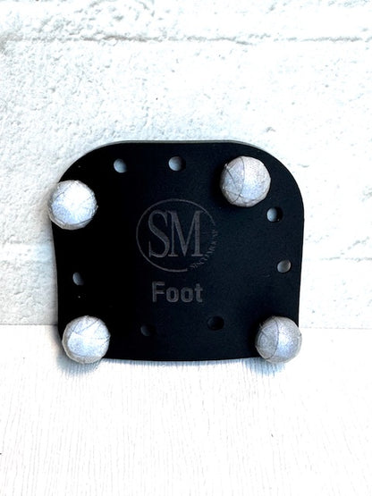 Individual Cluster Plates.  No Wrap.