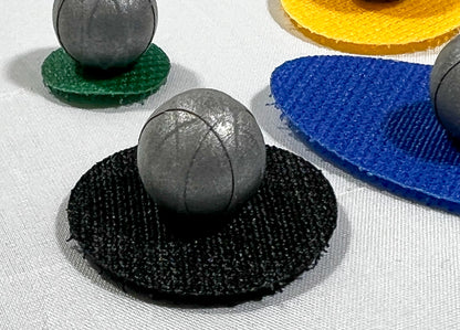 19mm Hard Marker with Velcro base in a variety of colors.